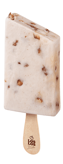 Nutty Bavarian palito ice cream bar with nuts